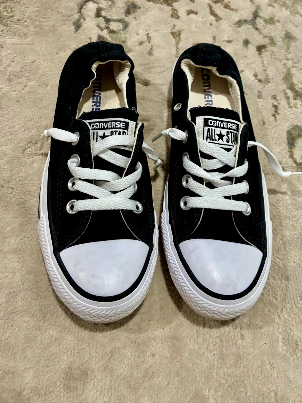 Converse All Star Shoreline Black Sneakers Women's Size 6